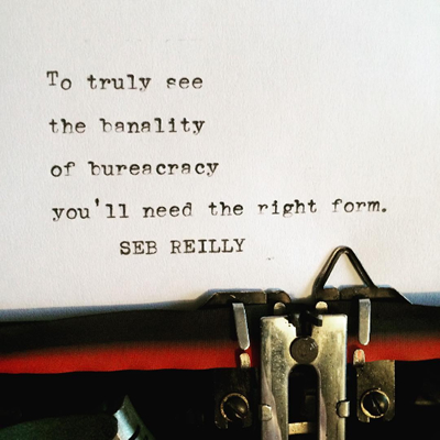 A Micropoem by Seb Reilly