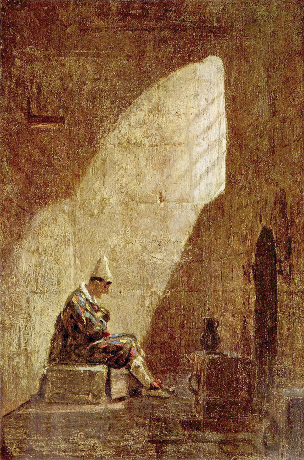 Carl Spitzweg, Ash Wednesday, Public Domain