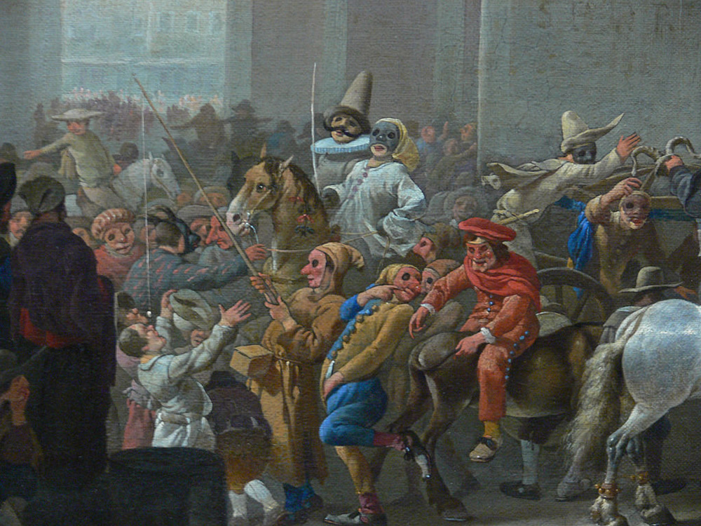 Johannes Lingelbach, Carnival in Rome